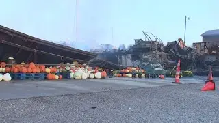 Family begins to rebuild after devastating fire destroys Ohio orchard over the weekend
