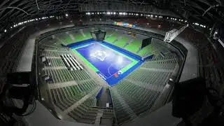 Timelapse of Arena Stožice transformation for #FutsalEURO 2026