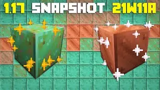 Minecraft 1.17 Snapshot 21w11a :: Cupru Imbunatatit & Schimbari Cristale!