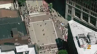 Protesters March Through Downtown Pittsburgh