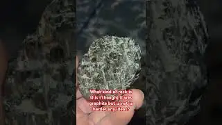 Weird rock found what is it ?? Is not graphite is harder