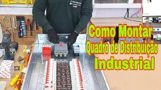 QGD. MONTAGEM DE QUADRO DE DISTRIBUI&Ccedil;&Atilde;O INDUSTRIAL 125 A