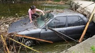 FULL VIDEO: Repairing vehicles damaged by material blockages and restoring at home