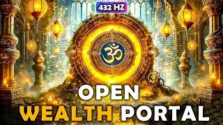 432 Hz Open WEALTH Portal ! Break FINANCIAL Barriers & Invite GOOD FORTUNE~ Manifestation Meditation
