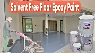 Solvent free epoxy paint high quality top coating