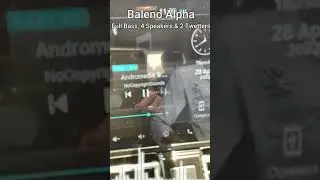Baleno Alpha 2022 Speakers Test | 😍2022 New Baleno Alpha Music System 🔥 | AWK Track