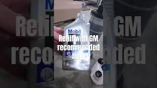 GM 8 speed transmission fluid change without changing filter.