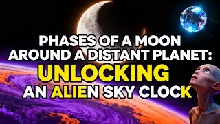 Phases of a Moon Around a Distant Planet: Unlocking an Alien Sky Clock