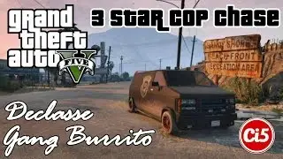 GTA V: 3 Star Cop Chase (The Lost Gang Burrito)
