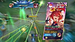 GREEN DRAGONSHARD FANNY GAMEPLAY! | IS IT SMOOTH? | MLBB