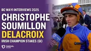 Christophe Soumillon Talks Delacroix at Leopardstown