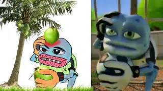 Crazy Frog We Are The Champions drawing meme Official || crazy frog funny video