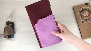 Распаковка нового дорожных блокнотов BujoPlanner Sleeve обычного размера | Five Minute Friday