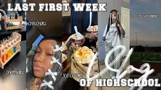 LAST FIRST WEEK OF HIGH SCHOOL | MINI VLOGS/GRWM, SOCCER GAME, CHEM LAB + MORE | #SeniorEdition ☆ |