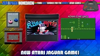 New Atari Jaguar Puzzle Game: Adam Is Me PLUS Atari & Sid Get Their Own Game!