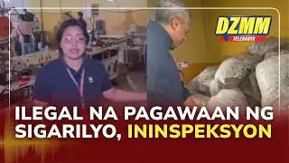 DILG, PNP inspect illegal cigarette factory in Pampanga | DZMM Teleradyo (05 February 2026)