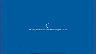 Windows Server 2022 Shutting down