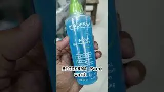 Bioderma sebium gel face wash
