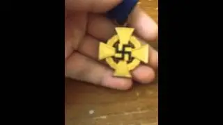 Ww2 40 year service medal german