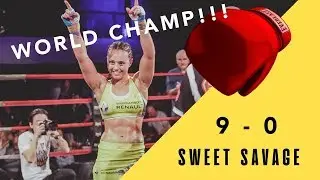 WATCH THIS!!! SWEET SAVAGE - Sugar Neekz Johnson becoming World Champion!