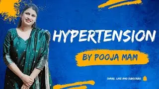 Hypertension ｜HIgh BP | Nursing Class | Pooja Mam #shribalajinursing