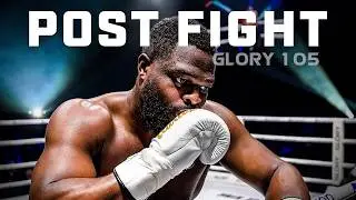GLORY 105 Post Tournament Quarter-Finals Interview: Tarik Osaro