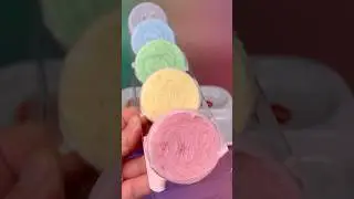 Rainbow cotton candy lunch box 🍱🌈 satisfying jelly gummy asmr food mukbang