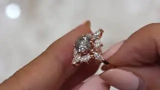 Aerolite salt and pepper rose gold