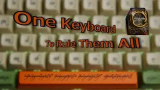 I Built A Lord of the Rings Themed Custom Keyboard