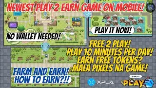 HOTTEST PLAY 2 EARN GAME ON MOBILE PHONE - EARN WHILE AFK   PLAY 10 MINUTES PER DAY!! FREE TO PLAY!