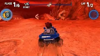 Beach Buggy Racing - Red Planet Secret Shortcuts