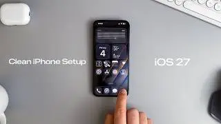 Customizing My iPhone - Clean & Aesthetic Setup