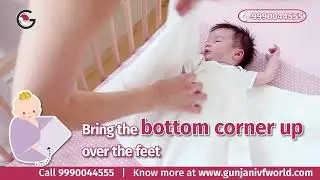 BABY SWADDLING TIPS | HOW TO SWADDLE A BABY #gynaecologist #ivfclinicdelhi #pregnancy #obgyn #gyne