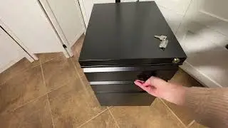 Mount‑It! 3‑Drawer Rolling File Cabinet Review | Fully Assembled Steel Office Storage