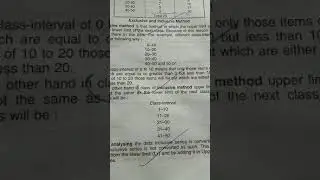 Statistics - Statistical Series(3)