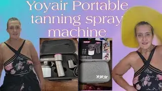 Yoyair Portable Cordless tanning Machine. #tanningmachine #cordless #amazonfinds #amazonbeauty