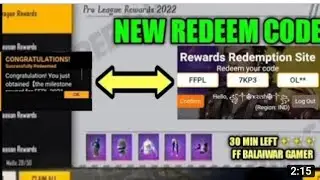 Free Fire Redeem Code Today || 4 JUNE Redeem Code FREE FIRE || FF Redeem Code &lrm;|| #ffredeemcode