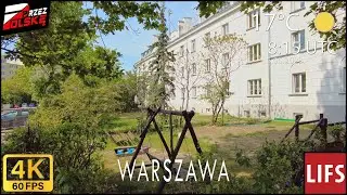 4k POLAND🚶🏽&zwj;♂️#WALK ~ WARSAW ~ Plac Hallera - Szwedzka ⛲️ ~ 60fps #PrzezPolskę