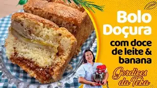 BOLO CASEIRINHO FÁCIL COM 2 SABORES | BOLO DOÇURA