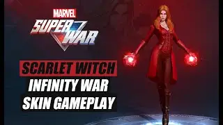 Marvel Super War - Scarlet Witch: Infinity War Skin Gameplay (MSW)