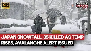 Japan Snowfall Havoc: 35 Killed After Temperature Rises, Avalanche Warnings Issued Across Cities