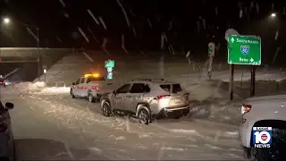 Winter storm brings heavy snow to northern California