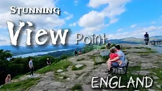 The best viewpoint in England 🌤️🎬🦎 | Orrest Head Windermere in Lake District National Park England