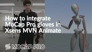 How to integrate MoCap Pro gloves in Xsens MVN Animate