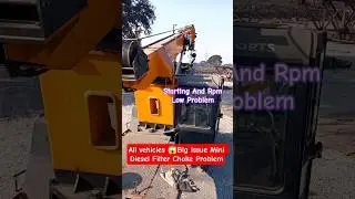 🏗️TRX15 😢Crane Truck jcb all Machine starting  problem 100% Solved 🛠️#shorts #trending #viral #crane