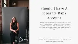 Should I have a separate bank account for my business?