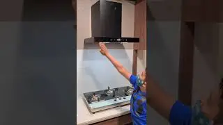 Easy to Use Auto Clean Chimney with Motion Sensor and Heavy Suction by ADELE Appliances.