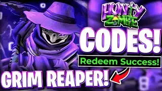 💀[REAPER] Все новейшие коды Grim Reaper RAID UPDATE 9 для Hunty Zombie! Коды Hunty Zombie для Roblox