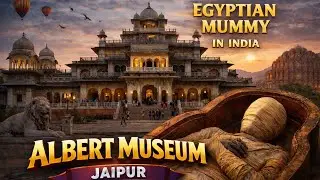 Egyptian Mummy in India 😲 | Albert Hall Museum Jaipur Full History & Facts