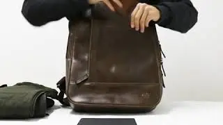 CITY BACKPACK IN CHOCOLATE LEATHER